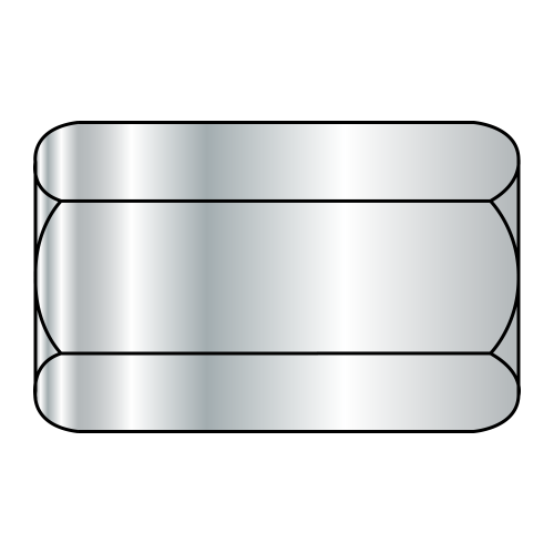 Hex Rod Coupling Nut - 7/16" Across Flats