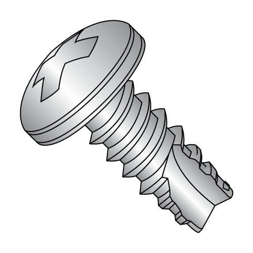 Pan - Phillips - Type 25 - Thread Cutting Screws - 18-8 Stainless Steel