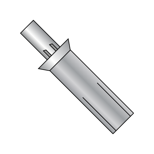 Drive Pin Rivets - Countersunk Head - Aluminum and Stainless