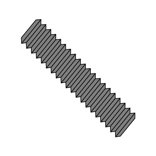Grade B7 - Continuous Thread Studs - Plain Finish