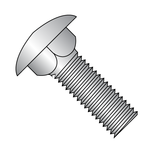 Carriage Bolts - 18-8 Stainless
