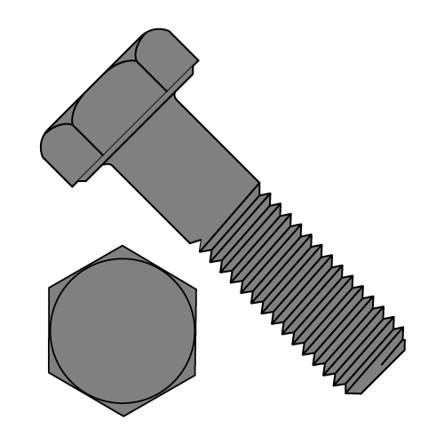 Hex Cap Screws - Grade 2 - Plain Finish