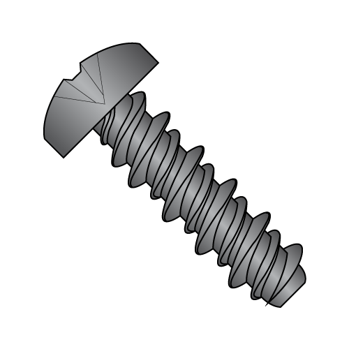 Pan - Phillips - High-Low - Self Tapping Screws - Black Oxide