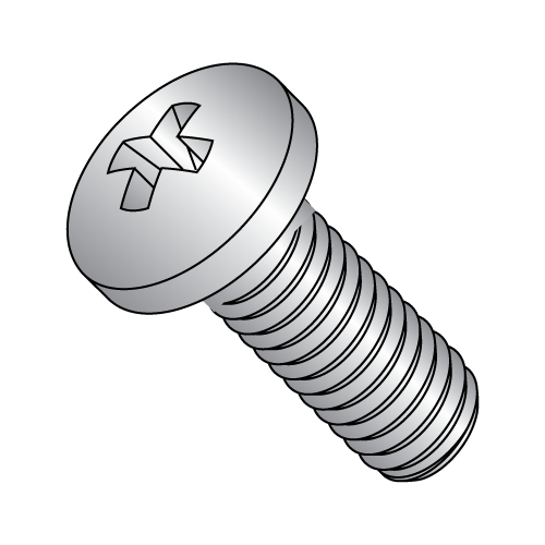 DIN 7985A - Pan - Phillips - Machine Screws - 18-8 (A2) Stainless