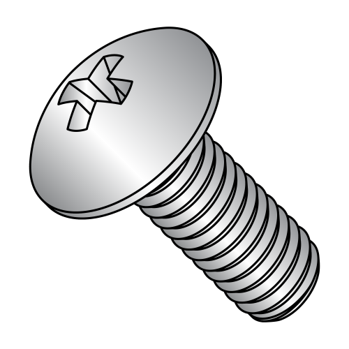 JIS-B1111 - Truss Head - Phillips - Machine Screws - A2 Stainless