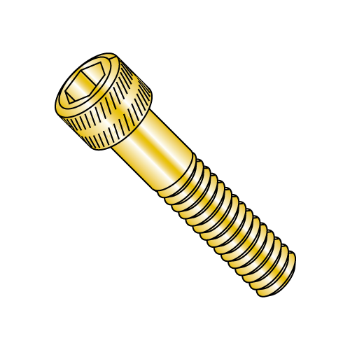 Socket Head Cap Screws - MS16997 - Military Specifications - Cadmium Yellow