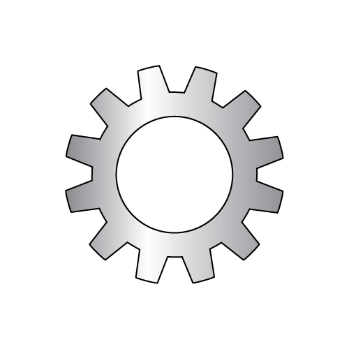 External Tooth Lockwashers - MS35335 - 410 Stainless