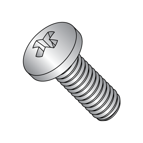 Pan Phillips - Machine Screw - MS51958 - Fine - 300 Series Stainless