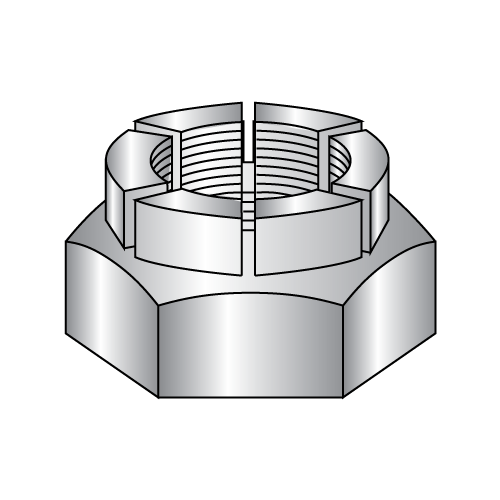 Flex Type Hex Lock Nut - Light Hex - Thin Height - Cadmium