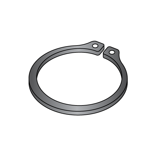 External Retaining Rings - Phosphate Coated Steel