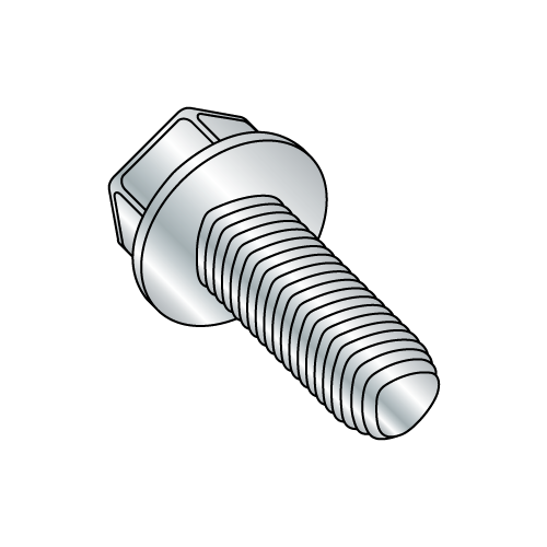 Hex Washer - Unslotted - Generic Alternatives to Taptite® - Thread Rolling Screws* - Zinc