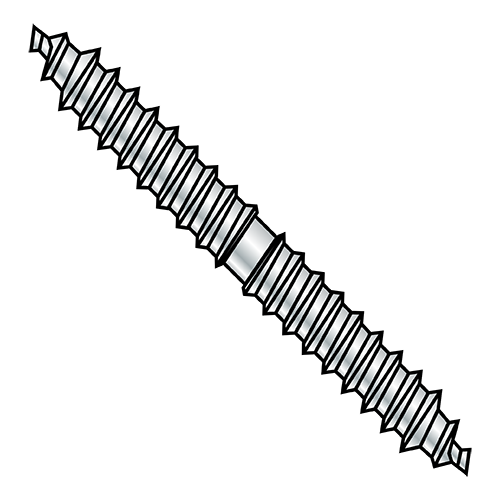 Dowel Screws - Partially Threaded -  Zinc