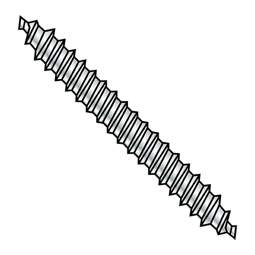 Dowel Screws - Fully Threaded - Zinc