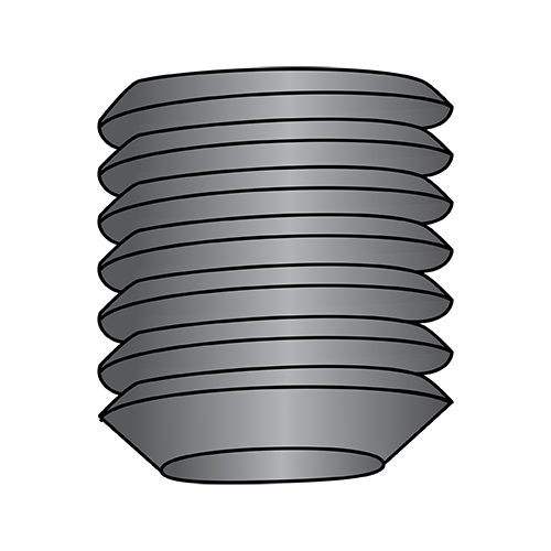 Socket Set Screws - Imported - Flat Head - Coarse Thread