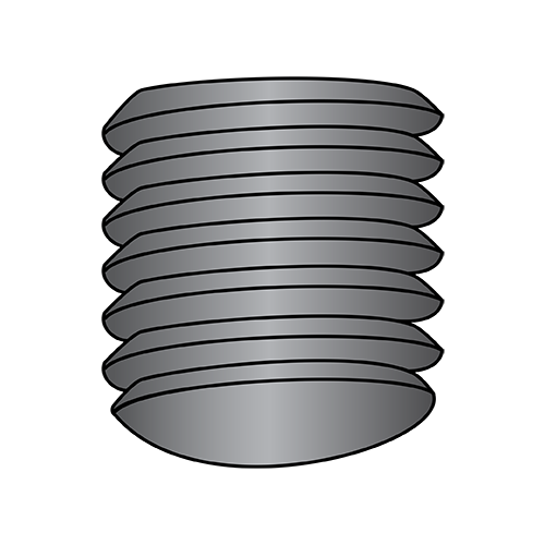 Socket Set Screws - Imported - Oval Point - Coarse Thread