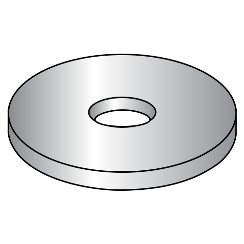 Flat Type B - Wide Series - 300-Series SS