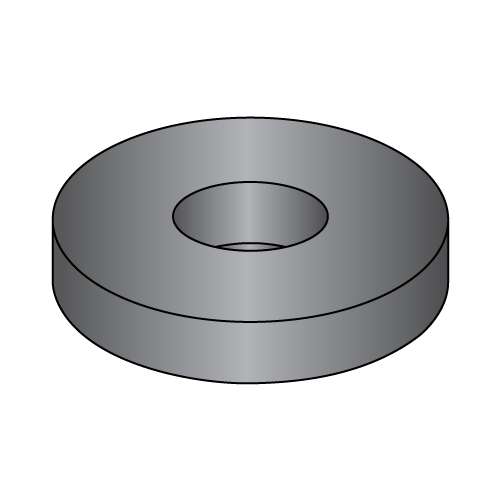 Flat Washers SAE - Black Zinc