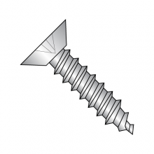Flat - Phillips - Undercut - Type AB - Self Tapping Screws -18-8 Stainless