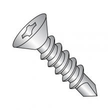 Flat - Phillips - Self Drilling Screws - 18-8 Stainless