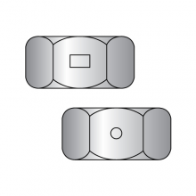 Two Way Reversible Lock Nuts - Finished Pattern - 18-8 Stainless