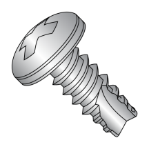 8-18X1 1/4 Pan - Phillips - Type 25 - Thread Cutting Screws - 18-8 Stainless Steel