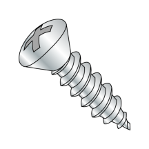 Oval - Phillips - Type AB - Self Tapping Screws - Zinc