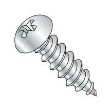 Round - Phillips - Type AB - Self Tapping Screws - Zinc