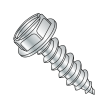 Hex Washer - Slotted - Type AB - Self Tapping Screws - Zinc