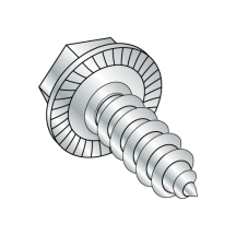 Serrated Hex Washer - Unslotted - Type AB - Self Tapping Screws - Zinc