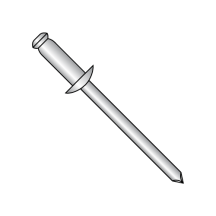 3/16X.12-.25 Standard Blind - All Aluminum - Dome Head