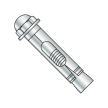 1/4X1 3/8 Acorn Nut - Sleeve Anchors - Steel - Zinc Plated