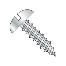 Round - Slotted - Type A - Self Tapping Screws - Zinc