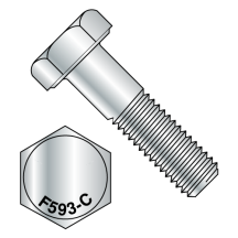 1/4-28X1 Hex Cap Screws - 18-8 Stainless