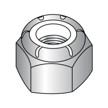 M6-1.0 DIN 985 - Metric - Nylon Insert - Stop Nuts - A4 Stainless