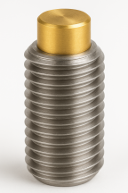 5/16-24X1/2 Brass Tip - Socket Set Screws - 18-8 Stainless Steel