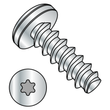 M5-2.3X25 Pan - Six Lobe - Generic Alternatives to Plastite® / Plas-Fix® 45 Thread Rolling Screws* - Zinc