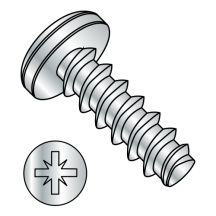 M5-2.3X20 Pan - Pozi - Generic Alternatives to Plastite® / Plas-Fix® 45 Thread Rolling Screws* - Zinc