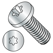 M5-0.8X16 ISO 7045 - Six-Lobe - Pan - Machine Screws - Zinc - RoHS
