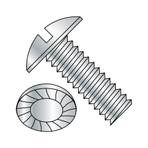Serrated - Truss - Slotted - Machine Screws - Zinc