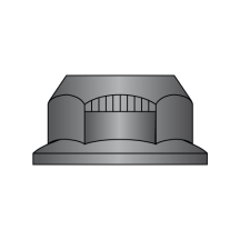 1-8 Stover® Equivalent Lock Nut - Grade G - Black Phosphate & Oil