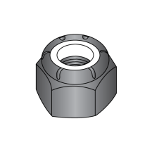 3/8-16 NE Nylon Insert Stop Nuts - Black Oxide