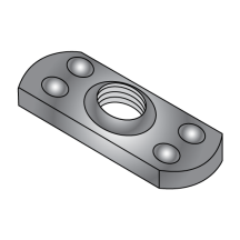 5/16-18 Tab Weld Nuts - Plain Finish