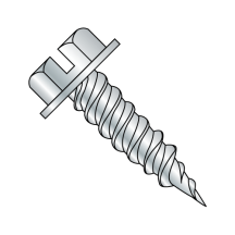1/4-10X1 Slotted - Hex Washer - Self Piercing Screws