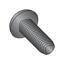 6-32X5/16 Pan - Phillips - Alternatives to Taptite® Thread Rolling Screws* - Black Oxide