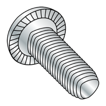 6-32X3/8 Pan Serrated - Phillips - Alternatives to Taptite® Thread Rolling Screws* - Zinc