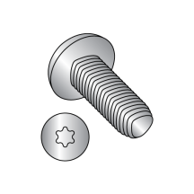 8-32X1 Pan - Six Lobe - Alternatives to Taptite® Thread Rolling Screws* 18-8 Stainless
