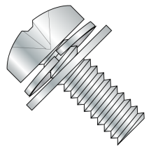 10-32X3/8 Pan - Phillips - Split Lock & Narrow Flat Washer - SEMS - 18-8 Stainless