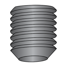 1/4-20X1/2 Socket Set Screws - Imported - Cup Point - Coarse Thread
