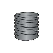 1/2-20X1 Socket Set Screws - Imported - Oval Point - Fine Thread