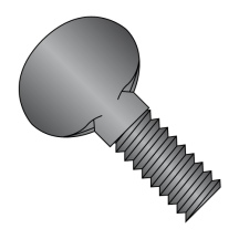 1/4-20X1 1/4 Thumb Screws - Type B - No Shoulder - Black Oxide